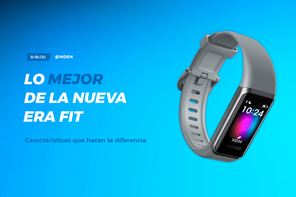 Conoce lo mejor de la nueva smartband ERA Fit con Alexa - BINDEN