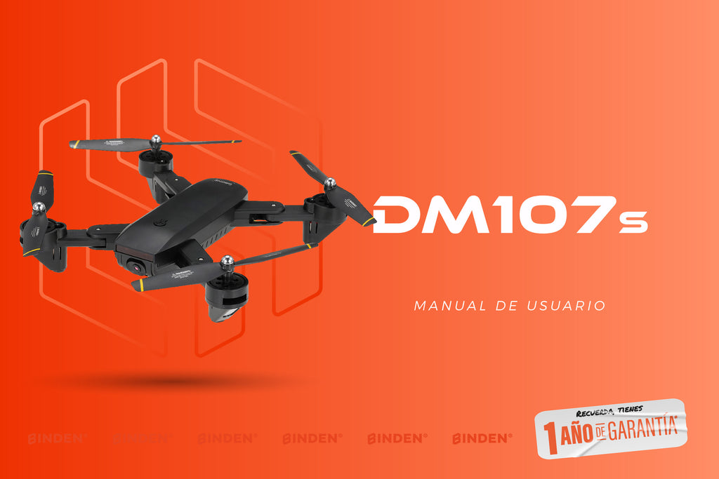 Manual de usuario: Drone DM107s