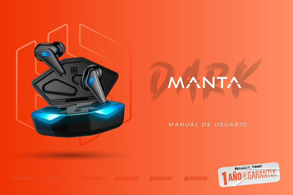 Manual de usuario: Dark Manta - BINDEN