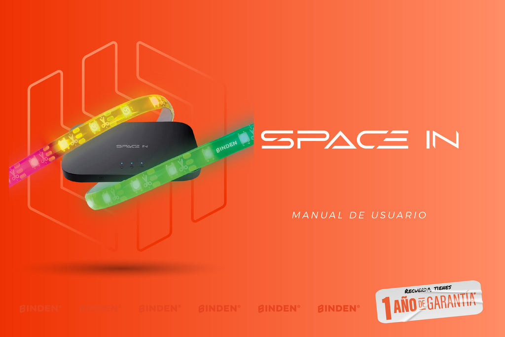 Manual de usuario: Luces Led Space In