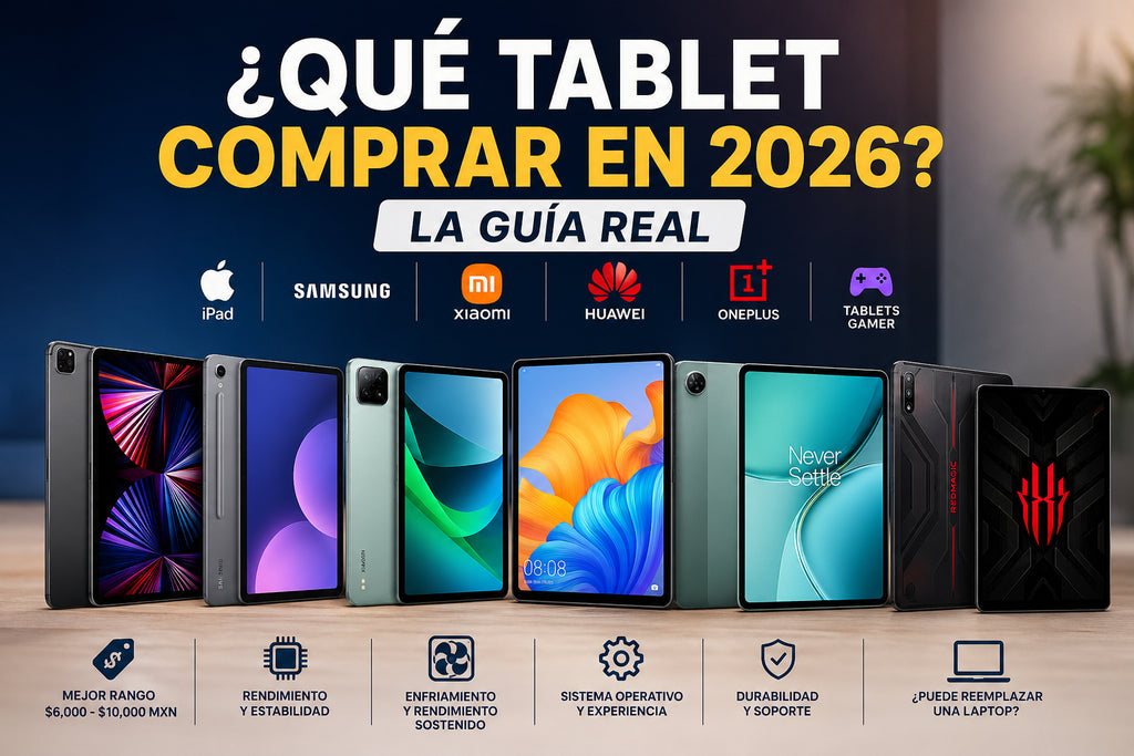 Qué tablet comprar en 2026: guía real, comparativa completa y lo que nadie te dice sobre iPad, Samsung, Huawei, Xiaomi, OnePlus y tablets gaming