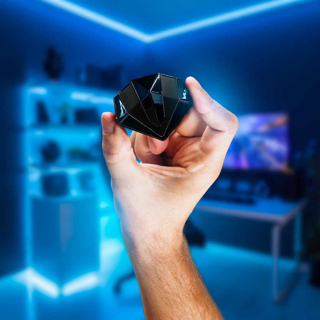 BINDEN Dark Gemgame: audífonos gamer inalámbricos con modo juego y estuche diamante