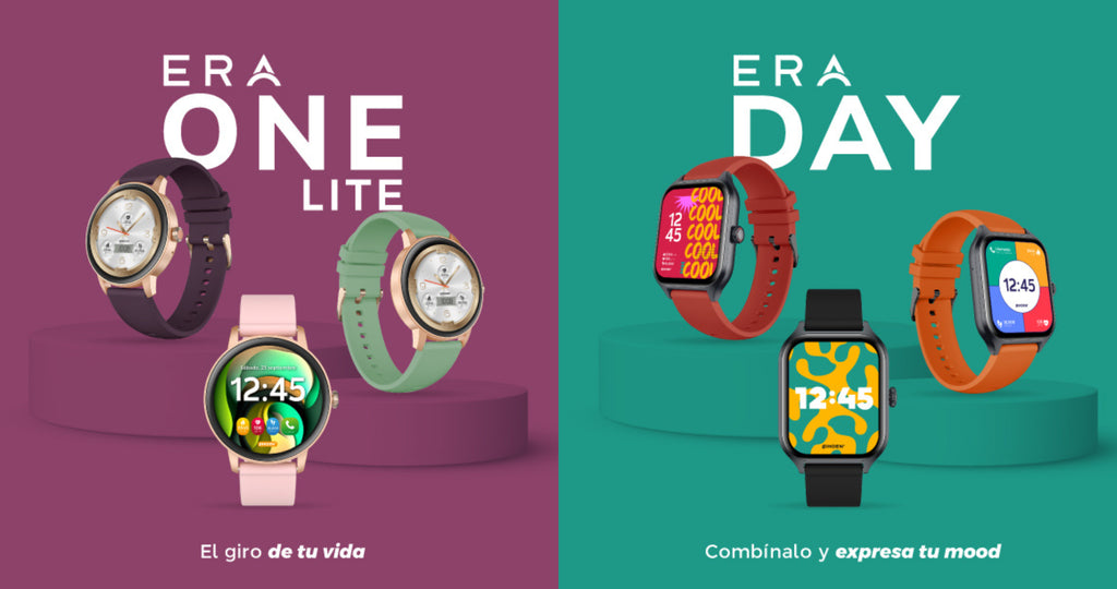 Era One Lite y Era Day: los smartwatches más coloridos