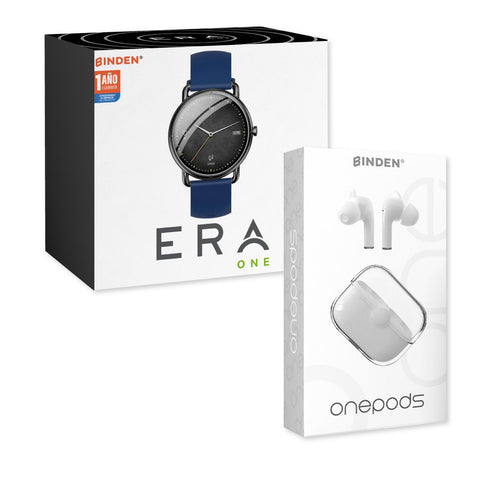 Kit Smartwatch Era One Llamadas Salud + Audífonos One Pods