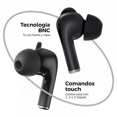 Smartwatch Binden Era One Tactopiel Café + One Pods Negro