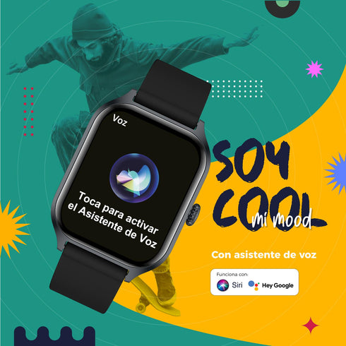 Smartwatch BINDEN ERA Day Ngro + Audifonos One Pods