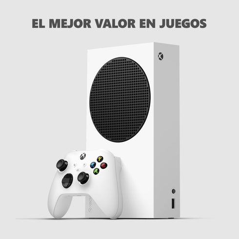 Xbox Consola Series S Digital - 512 GB - Blanco - Versión Nacional