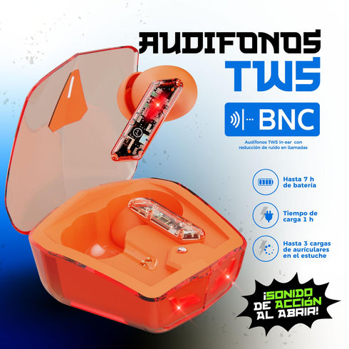 Audífonos Gamer Binden Dark Ninja con Reducción de Ruido.