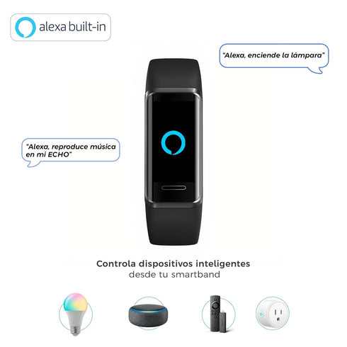 Smartband BINDEN ERA Fit Alexa integrado 14 deportes Ligera