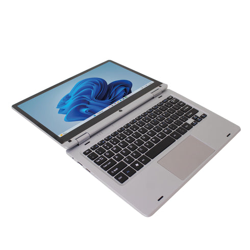 Laptop LM-7500 11.6" 2 en 1 - Pantalla 360° | Intel N4020 | 6GB RAM | 128GB | Gris