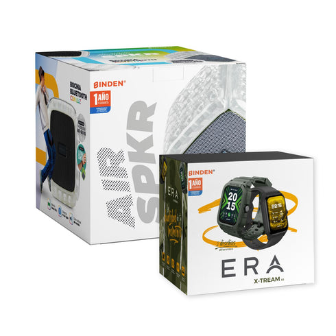 Kit Smartwatch ERA Xtream Contra Agua + Bocina Bluetooth