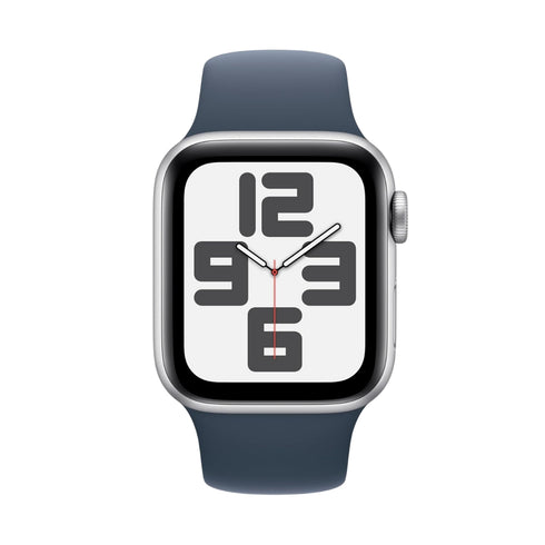 Apple Watch SE 2da Generación (GPS) 40mm Aluminium Azul Denim Sport Band - Plateado