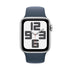 Apple Watch SE 2da Generación (GPS) 40mm Aluminium Azul Denim Sport Band - Plateado