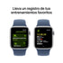 Apple Watch SE 2da Generación (GPS) 40mm Aluminium Azul Denim Sport Band - Plateado