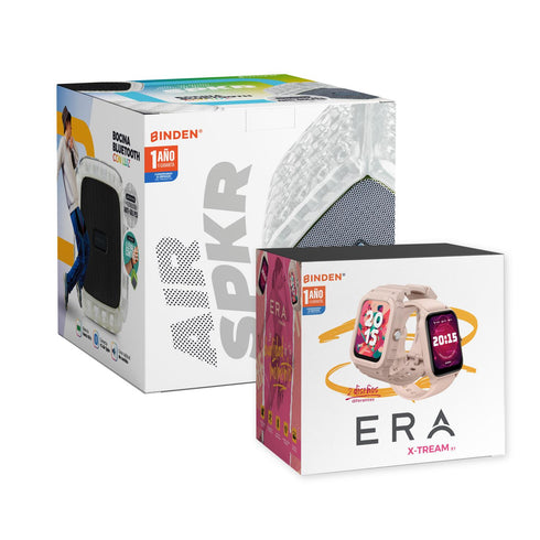 Kit Smartwatch ERA Xtream Contra Agua + Bocina Bluetooth