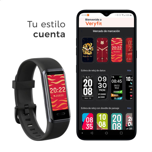 Smartband BINDEN ERA Fit Alexa integrado 14 deportes Ligera