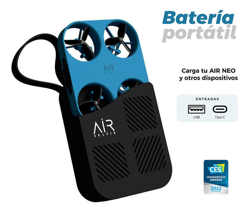 Mini Drone Portátil Airselfie Dron Con Cámara Powerbank