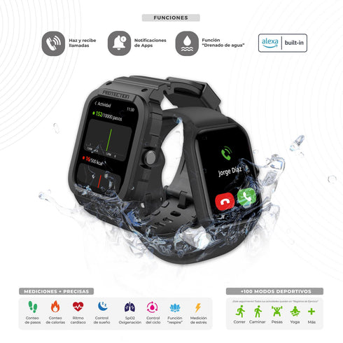 Kit Smartwatch ERA Xtream Contra Agua + Báscula Inteligente