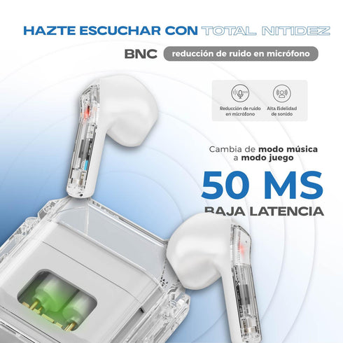 Audífonos Gamer BINDEN DARK Booster Con Stickers Tecnologia BNC