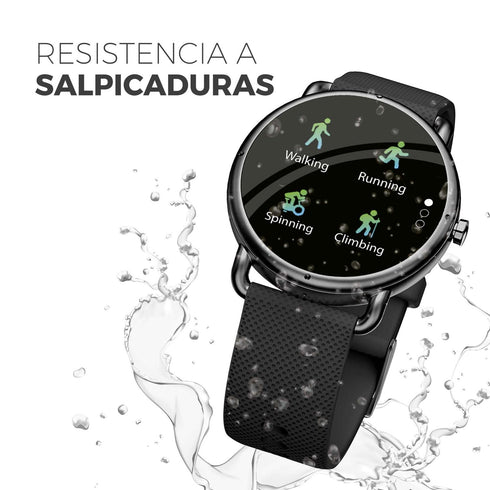 Smartwatch ERA One Silicón Ngo + DARK Manta