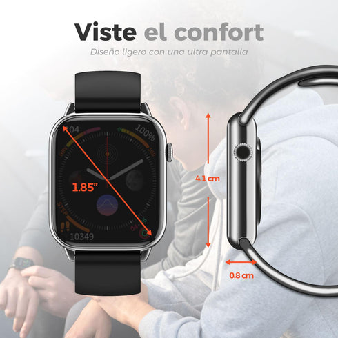 Smartwatch BINDEN ERA DAY Lite Realiza y Contesta Llamadas