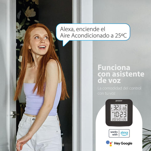 Control Inteligente Universal Binden On Control Compatible con Alexa