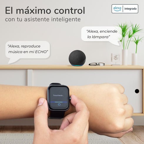 Smartwatch BINDEN ERA Hit Alexa Integrado, Salud, Deportes