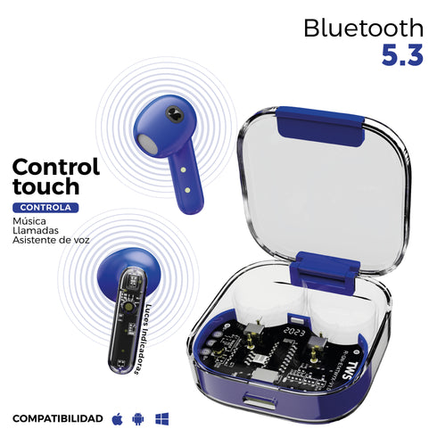 Audífonos Inalámbricos Binden Onepops Funky Tecnología BNC