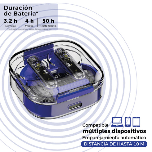 Audífonos Inalámbricos Binden Onepops Funky Tecnología BNC