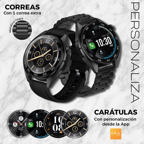 Smartwatch ERA One Class Pro GPS Llamadas Bluetooth + Correa