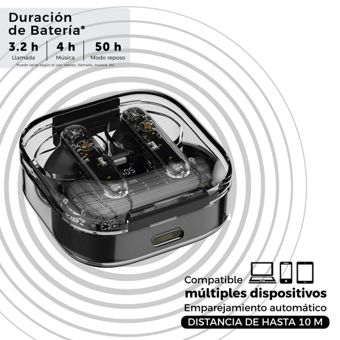 Audífonos Inalámbricos Binden Onepops Funky Tecnología BNC