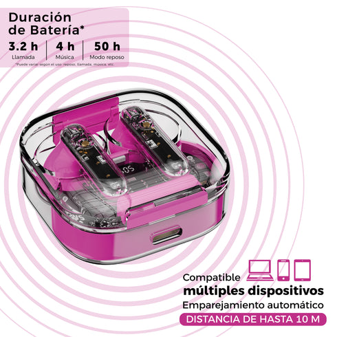 Audífonos Inalámbricos Binden Onepops Funky Tecnología BNC