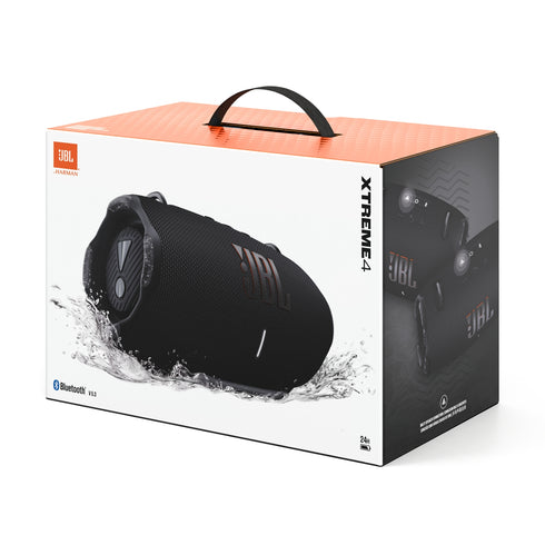 JBL Xtreme 4 - Bocina Portátil Bluetooth, Hasta 24 horas de reproducción, Resistente al agua IP67