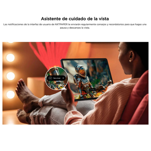 Tablet TCL Nxtpaper 14 - 14.3" Pulgadas - 2K 8GB RAM 256GB - Gris