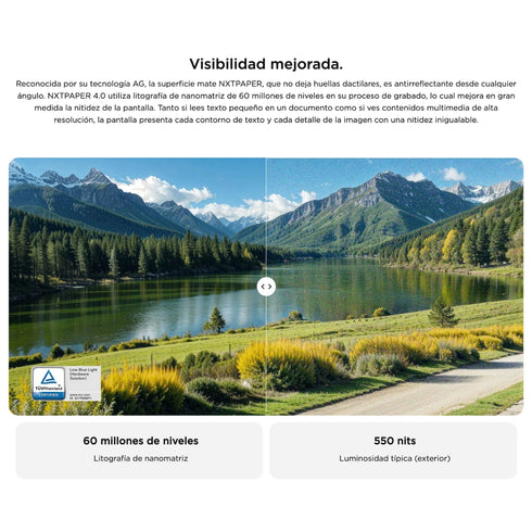 Tablet TCL Nxtpaper 11 Plus - 11.5" Pulgadas - 2.2K 12GB RAM 256GB - Gris