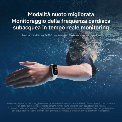 Xiaomi Smart Band 10 - Reloj inteligente con pantalla AMOLED de 1,72 pulgadas - Color Negro