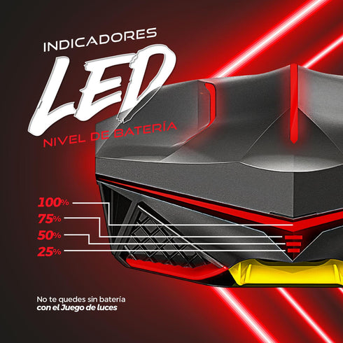 Audífonos Gamer Bluetooth BINDEN Dark Warrior K98 Touch