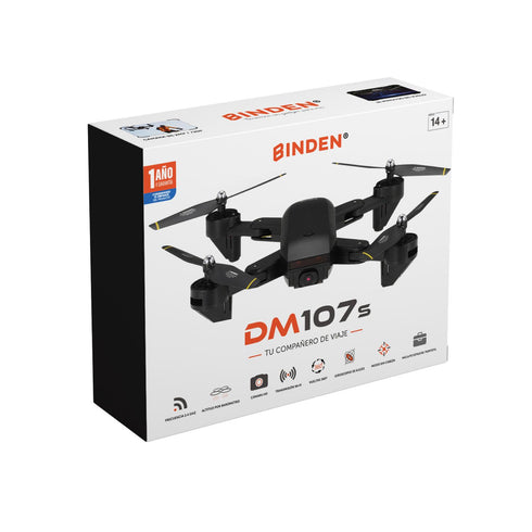 Drone BINDEN DM107s Nueva Generación Camara HD + 2 Baterías