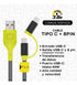 Kit Weplug Cargador 20w + Cable Tipo C Y 8 Pin 1.3m