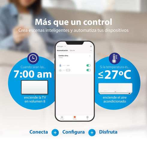 Control Inteligente Universal Binden On Control Compatible con Alexa