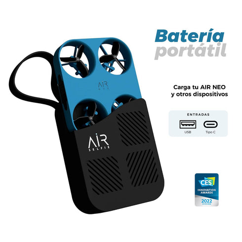 Mini Drone Portátil AirSelfie Dron Con Cámara Powerbank