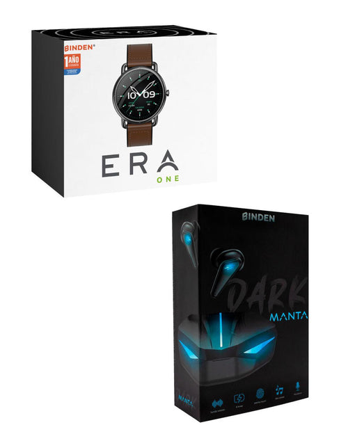 Smartwatch ERA One Tacto Piel Café + DARK Manta