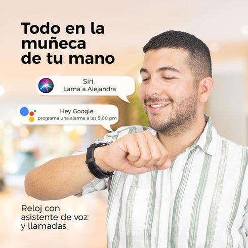 Smartwatch Binden Era One Tactopiel Negro+ One Pods Blancos