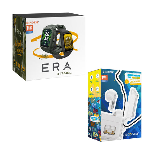 Smartwatch BINDEN XTream Reloj Inteligente + Audifonos Gamer