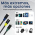 Cable Multicargador 6 en 1 WePlug 1.3m Carga Rápida