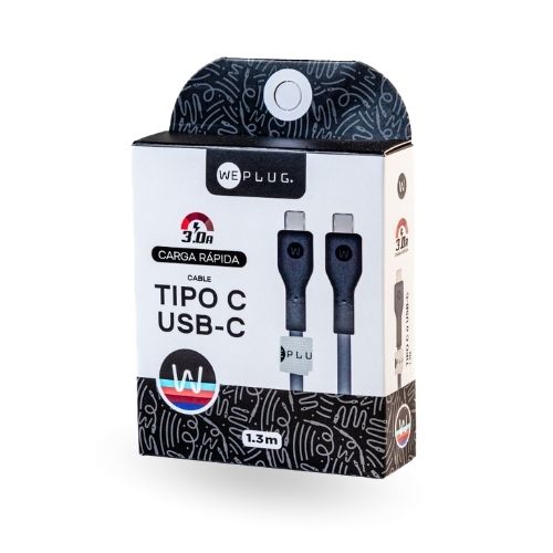 Cable De Carga Rápida We Plug Premium 1.3m 3.0a