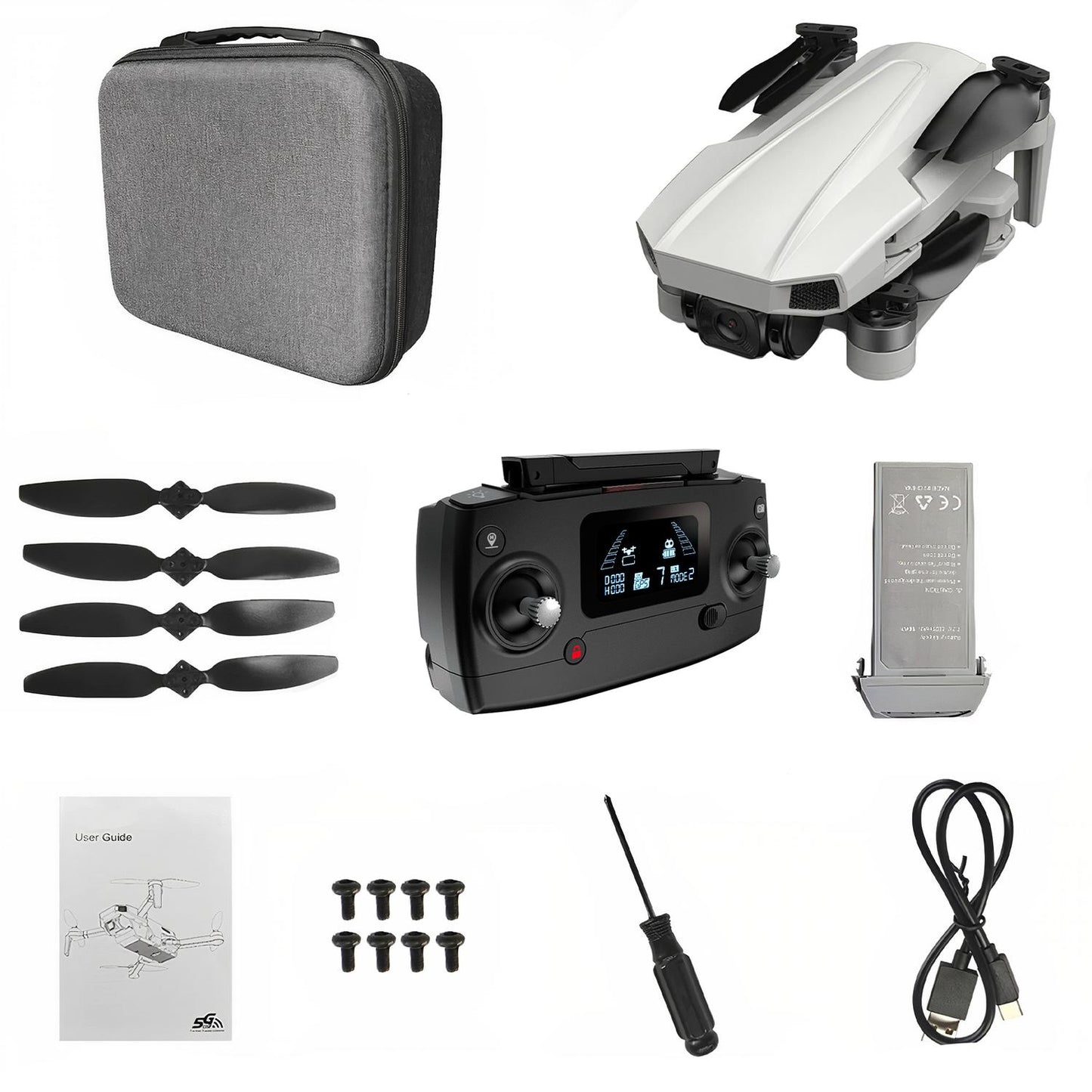 Drone Semi Profesional BINDEN B19 con Cámara 2K GPS 22 min vuelo