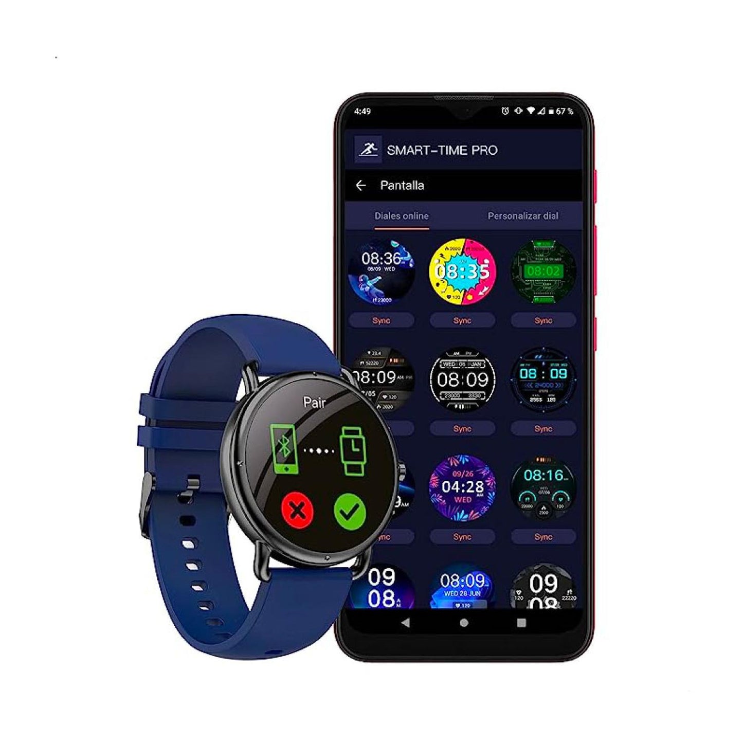 Smartwatch BINDEN ERA One Asistente de Voz Realiza Llamadas (Reacondicionado)