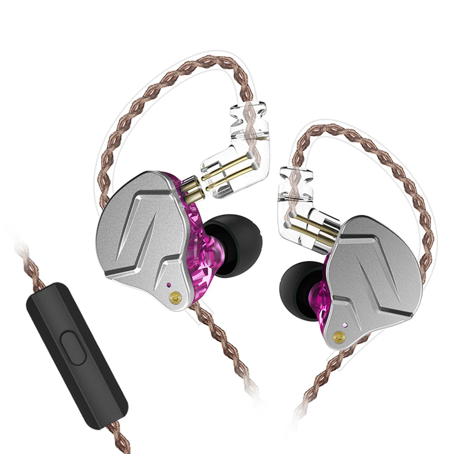 Audífonos BINDEN ZSN PRO HiFi Micrófono Dual Drivers