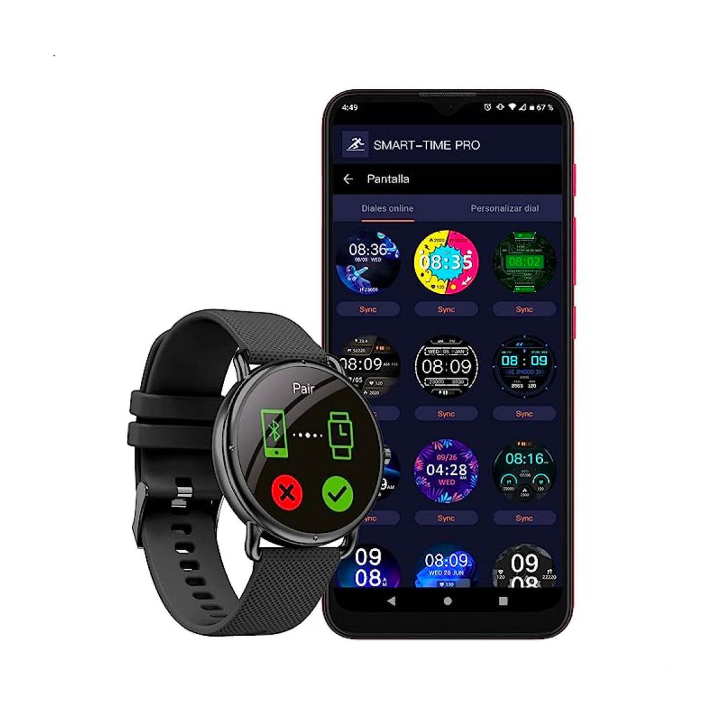 Smartwatch BINDEN ERA One Asistente de Voz Realiza Llamadas (Reacondicionado)